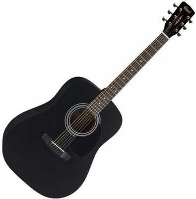 Image de Cort AD810 Black Satin Acoustic Guitar