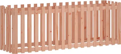 Produktbild von vidaXL Hochbeet Lattenzaun-Design 200x50x70 cm Massivholz Douglasie