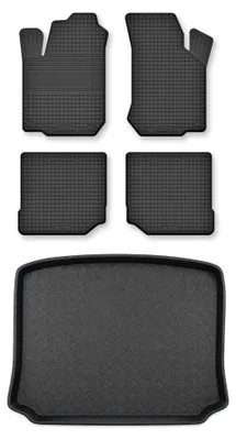 Immagine prodotto di Tappetini a vasca + bagagliaio per Seat Leon I 1999-2005 hatchback 5 pezzi
