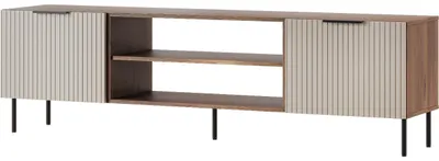 Productafbeelding van TV-meubel ATOS 06, afwerking warmia notenhout / kasjmier