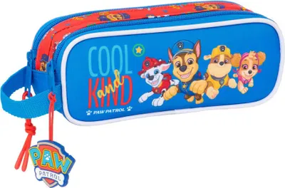 Image de Étui double multi-usages The Paw Patrol Cool Bleu Rouge 21 x 8 x 6 cm