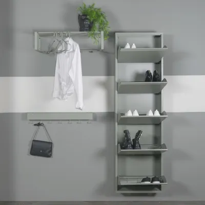 Produktbild von Spinder Design Schuhschrank mit 5 Klappen Grün, Billy 5