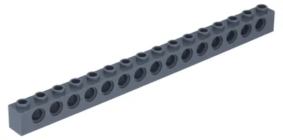 Immagine prodotto di 1 pezzo LEGO Technic, mattoncino 1 x 16 (3703) - Grigio scuro