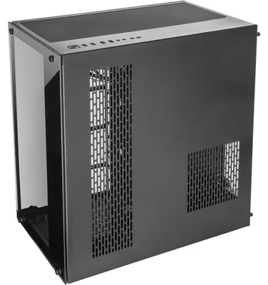 Immagine prodotto di Inter Tech 88881327 Inter-Tech Geh C-701 Panorama 9x120mm RGB-Lüfter,Temper.Glas