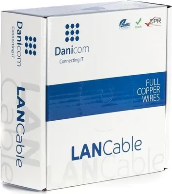Produktbild von DANICOM CAT6A S/FTP 50m - LSZH (Fca)