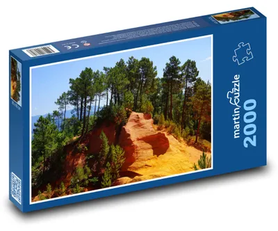 Obrázek produktu pro Puzzle 2000 Francie - Krajina Roussillonu - martinpuzzle