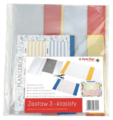 Zdjęcie produktu dla Paczka okładek 3-klasisty +plan lekcji