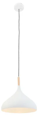 Produktbild von Steinhauer Pendelleuchte Bjorr 1-flammig Weiß Matt 33x33cm