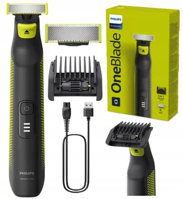Produktbild von Philips OneBlade Pro Rasierer-Doppelseitige Klinge, Wasserdicht, für