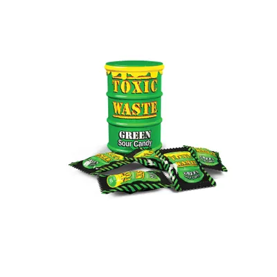 Produktbild von Toxic Waste Green Sour Candy 42g