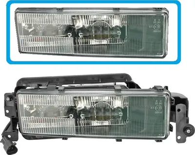 Produktbild von Fenster-/Nebelscheinwerferglas und Fernlicht MAN 3 M/ F 2000, rechts, OE 81251016328 | 1995-2000