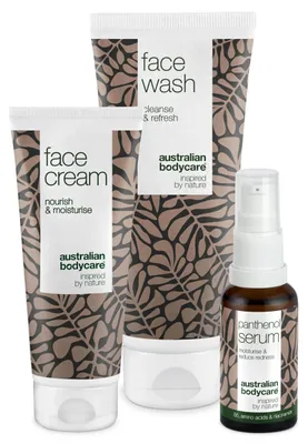 Produktbild von Gesichtspflegeset für empfindliche Haut mit Creme und Serum