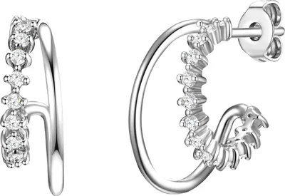 Produktbild von Glanzstücke München Creolen Sterling Silber Zirkonia 50083220