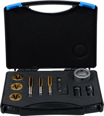 Obrázek produktu pro BGS technic Tap and Die Set for Wheel Studs & Nuts, 874 g