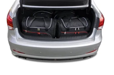 Zdjęcie produktu dla Torby do bagażnika HYUNDAI i40 LIMOUSINE 2011-2018 4szt KJUST