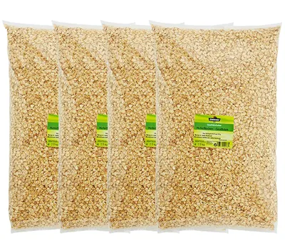 Produktbild von Dehner Haferflocken-Großblatt für Wildvögel, 4 x 2.5 kg (10 kg)