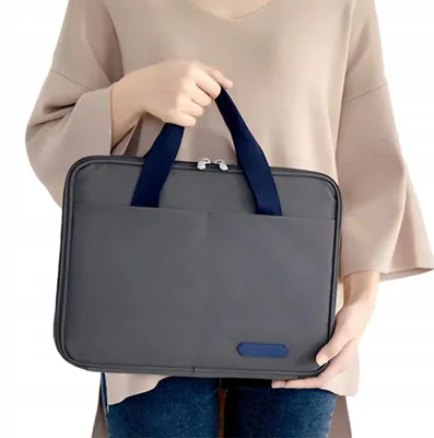 Produktbild von Novaza Tech Laptop Tasche 13.3 Zoll Schwarz mit Griffen