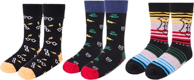 Produktbild von 3er - Pack Socken Harry Potter Geschenkset Gr. 38-45