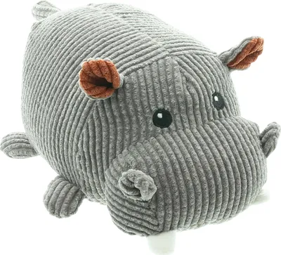 Produktbild von Türstopper" Hippo", schwere Sandfüllung, 100% Polyester Maße: 18 x 12 x 11 cm, Gewicht ca. 1 kg