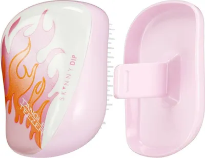 Produktbild von Tangle Teezer, Compact Styler, Detangler, Hair Brush, Dip Flames