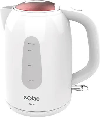Obrázek produktu pro Solac S95800900, 1,7 l, 2200 W, Červená, Bílá, Plast