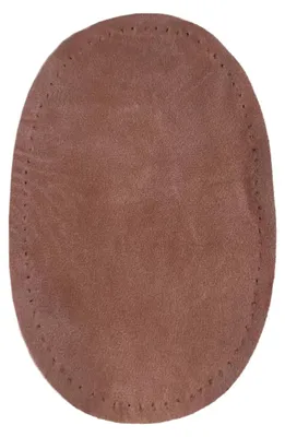 Reparatur-Patches, 2 Paar, oval, 14 x 9 cm, zum Aufnähen