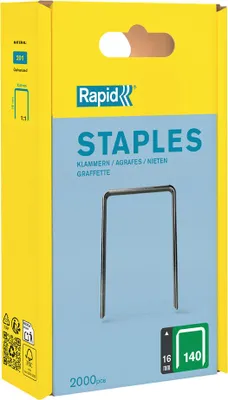 Immagine prodotto di Staples Rapid 140/16 2000 pcs.