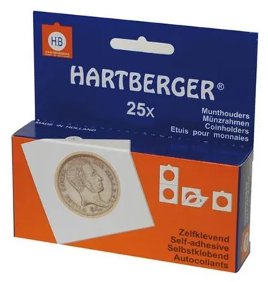 Produktbild von Lindner 8322225 HARTBERGER® Münzrähmchen-100er-Packung