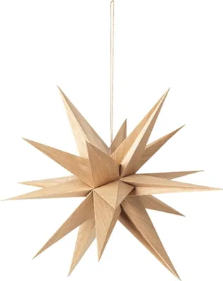 Produktbild von Broste copenhagen Deko Stern Venus, Holz