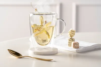 Produktbild von LEONARDO Doppelwandtasse DUO 300 ml, Einzelbild, 0,3 l, Transparent, Glas, Tasse, Universal