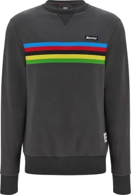 Immagine prodotto di Santini Uci World Champion Felpa Grau L Herren Grau L