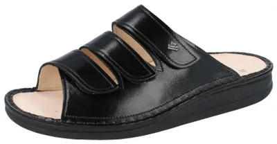 Zdjęcie produktu dla FINN COMFORT Corfu klapki damskie skóra lakierowana czarny : 36 Rozmiar buta: 36