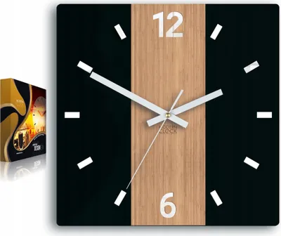 Image de ModernClock Primo Horloge Murale Silencieuse Satinée 30 cm