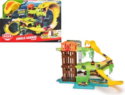Produktbild von Dickie Dschungel-Garage-Spielset
