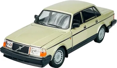 Produktbild von Welly Volvo 240 GL Golden Maßstab 1:24 Modellauto 24102