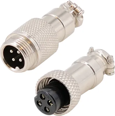 Produktbild von GX12 Luftfahrtstecker Adapter 4-PIN für ELITE Verlängerungskabel Reparatur