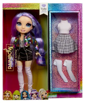 Image de PANENKA MGA RAINBOW : LES ICÔNES DE LA MODE - Violet Willow