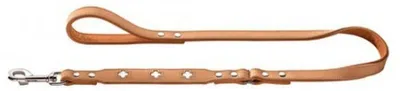 Produktbild von HUNTER Hundeführleine Swiss, Farbe: Natur/beige, Exklusives Rindsleder, Schweize