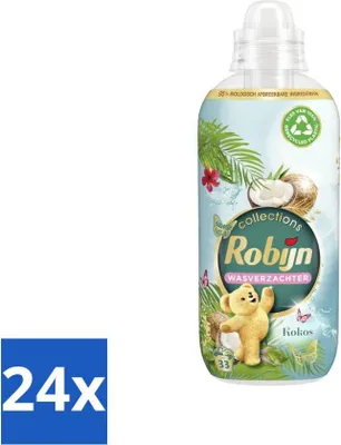 Produktbild von Robijn Weichspüler Coconut Sensation 33 Waschgänge 825 ml - Vorteilspack - 24 Stücke