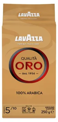 Produktbild von Lavazza Qualità Oro - Perfect Symphony 250, 250 g, Medium geröstet, Americano, Espresso, 100% Arabica, 1 Stück(e), Tasche