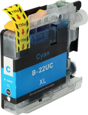 Produktbild von vhbw Tintenpatrone Cyan kompatibel mit Brother DCP-J785DW, DCP-J925DW, MFC-J985DW Drucker (kompatibel, 15ml + Chip)