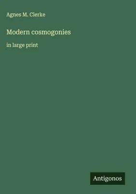 Produktbild von Modern cosmogonies