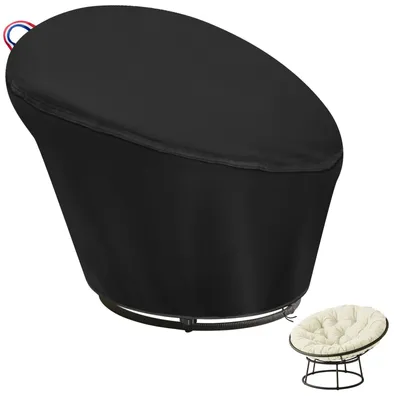 Produktbild von Omgoods – Wasserdichte Sitzbezüge aus Rattan für Papasan-Stühle und Hängestühle