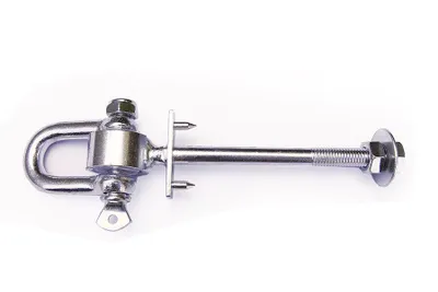 Produktbild von Schaukelhaken mit Schäkel M12 für Balken bis Ø 10/12 cm Sicherheitshaken : M12 x 140 mm Ausführung: M12 x 140 mm
