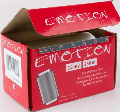 Produktbild von Emotion Alufolie 250m/15my/12 cm Abreißk.