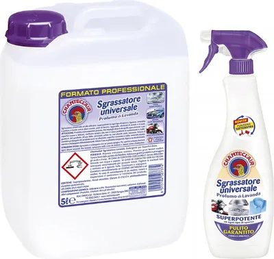 Produktbild von Wippchen-Shop Chante Clair Sgrassatore Universale Lavendel Kraftvoller Fettlöser Paket 5L+0,6L