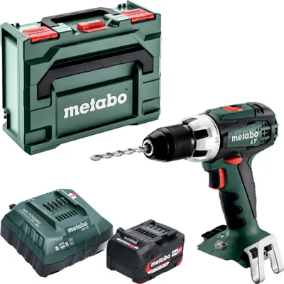 Produktbild von Metabo BS 18 LT Akku Bohrschrauber 18 V 60 Nm + 1x Akku 4,0 Ah + Ladegerät + metaBOX