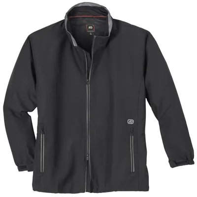 Produktbild von Adamo schwarze Fitnessjacke Übergröße