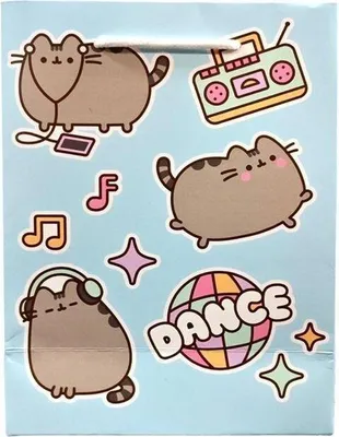 Zdjęcie produktu dla Torba papierowa na prezenty mała 23x17x9cm - Pusheen