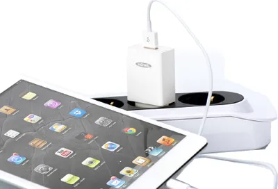 Image de ednet Adaptateur USB mâle 1 x USB-A femelle blanc